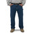 Ring Spun Denim Dungarees Relaxed Fit  Cotton Enzyme Washed Brass Button Utility Pockets - Front