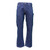 Ring Spun Denim Dungarees Relaxed Fit  Cotton Enzyme Washed Brass Button Utility Pockets