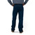 Performance Comfort 5-Pocket Jeans Performance Denim Cotton Polyester Relaxed Fit Brass Button