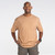 Work pocket t-shirt, made of 80% cotton and 20% polyester for softness and durability. Designed to remain colorfast after every wash. Features a classic crew neckline with taped seams to reduce irritation. Stitched sides prevent twisting and bunching for free movement. A left-chest pocket enhances the versatility of the garment in your wardrobe.