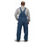Denim Bib Overall Enzyme Washed Heavyweight Cotton Reinforced Pockets Double Utility Pocket Diamond Back