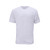 Blended Short Sleeve T-Shirt Cotton Polyester Pocket Crew Neck - Mallard Blue