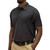 Men's Victory Polo Polyester Spandex Athletic Fit 3-Button Placket Taped Neck Stitched Seams