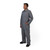 Fisher Stripe Unlined Long Sleeve Coverall Water Stain Resistant Relaxed Fit Bi-Swing Back Reinforced Pockets Heavy-Duty Zipper
