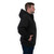 Miller Zip Front Hoodie Cotton Polyester Fleece Lining Storm Flap Chin Guard Oversized Pockets