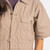 Poplin Unlined Coveralls Short Sleeve Cotton Polyester Water Stain Resistant Relaxed Fit Pleated back Chest Pockets Snap Closure
