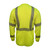 ANSI Class 3 Segmented Tape UltraSoft Long Sleeve Pocket Tee