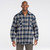 Fort Scott Plaids Yarn Dyed Cotton Banded Collar Hemmed Bottom Adjustable Cuff Chest Pockets Heavy Duty
