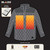 Blaze Lightweight Diamond Quilted Heated Puffer Jacket