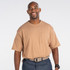 Work pocket t-shirt, made of 80% cotton and 20% polyester for softness and durability. Designed to remain colorfast after every wash. Features a classic crew neckline with taped seams to reduce irritation. Stitched sides prevent twisting and bunching for free movement. A left-chest pocket enhances the versatility of the garment in your wardrobe.