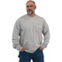 Long Sleeve T-Shirt Heavyweight Pocket Cotton Polyester Crew Neck