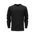 Long Sleeve T-Shirt Heavyweight Pocket Cotton Polyester Crew Neck