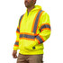 Hi-Visibility Sweatshirt Heavyweight Fleece Pocket ANSI II Class 3 ISEA 107-2015 Compliant Reflective Hood