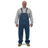 Denim Bib Overall Enzyme Washed Heavyweight Cotton Reinforced Pockets Double Utility Pocket Diamond Back