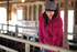 Women's Insulated Fleece Lined Hooded Jacket Cotton Duck Fleece Lining Interior Pockets Heavy-Duty Zipper