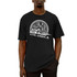 Men's black crew neck short sleeve Moving America Vintage Train Tee