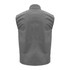 Soft Shell Vest Polyester Spandex Napoleon Pocket Reverse Coil Zippers Water Resistant