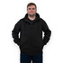 Miller Zip Front Hoodie Cotton Polyester Fleece Lining Storm Flap Chin Guard Oversized Pockets