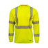 ANSI Class 3 Segmented Tape UltraSoft Long Sleeve Pocket Tee
