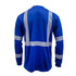 ANSI Class 3 Segmented Tape UltraSoft Long Sleeve Pocket Tee