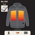 Blaze Midweight Two Tone Heated Puffer Jacket