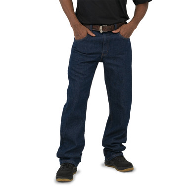 Traditional Fit 5-Pocket Denim Jeans for Men | KEY