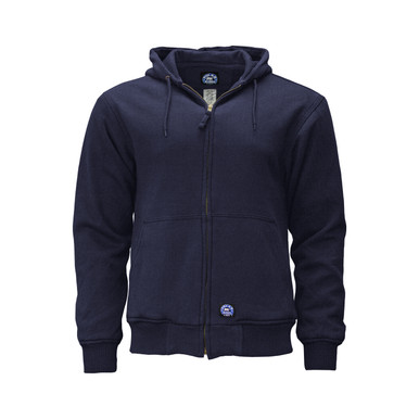 KEY Thermal Lined Heavyweight Zip Up Hoodie for Men