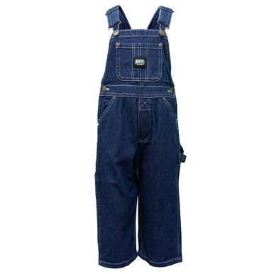 kids denim bib overalls