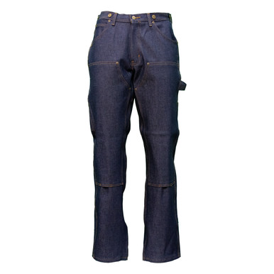 key double knee logger jeans