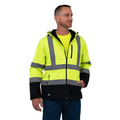 Crawford Rip Stop Hi-Vis Jacket - KEY Apparel