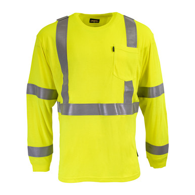 Key Apparel - Flame Resistant Hi-Vis Long Sleeve Shirt