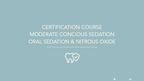 Certification Course - Moderate Conscious Sedation: Oral Sedation and Nitrous Oxide - Toronto - December 2026