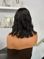 Jessie – Natural Black Wavy Bob Wig