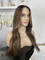 Genevieve – Hazelnut Balayage Brunette HD Lace Wig