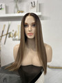 (Ready To Ship) Sophie – Rooted Brown HD Lace Wig W/ Highlights