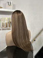 (Ready To Ship) Sophie – Rooted Brown HD Lace Wig W/ Highlights