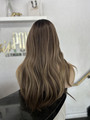(Ready To Ship) Noelle – Hazelnut Balayage Brunette HD Lace Wig