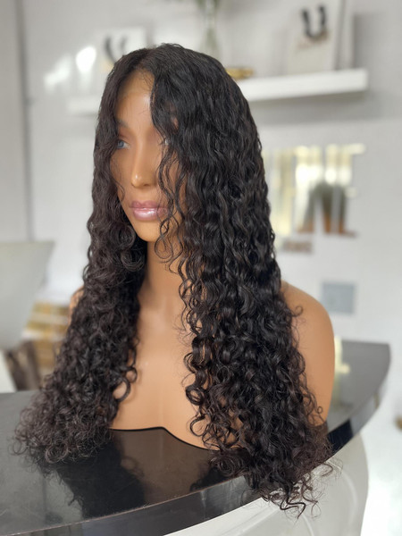 (Ready To Ship) Yummy – Long Curly HD Lace Wig