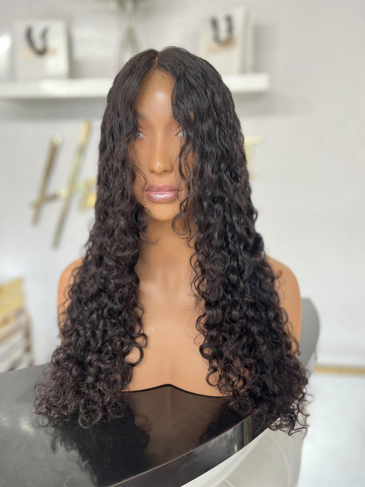 (Ready To Ship) Yummy – Long Curly HD Lace Wig