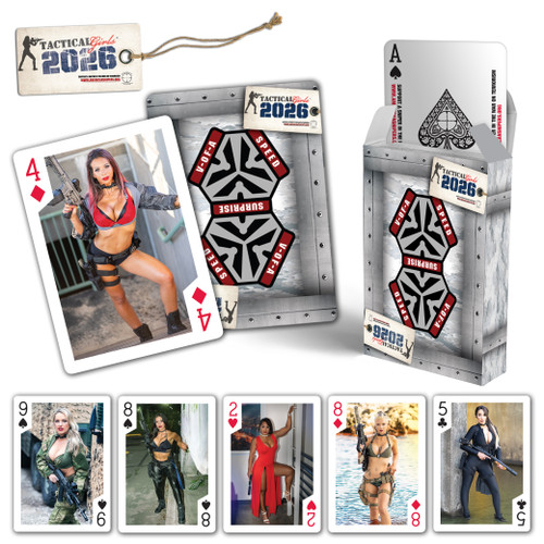 2026 Tactical Girls Playing Cards - Single Deck