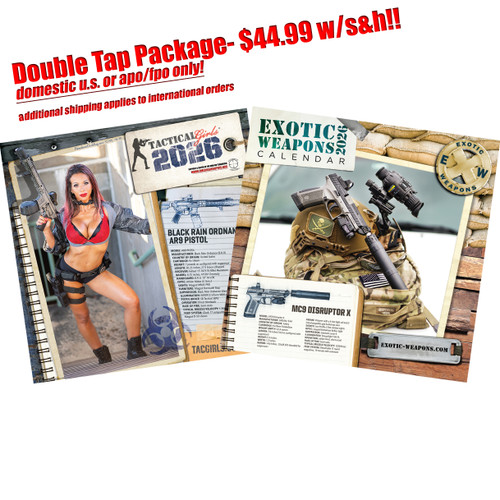 2026 Double Tap Package- TGC & EXW - $44.99 with U.S./APO/FPO S&H