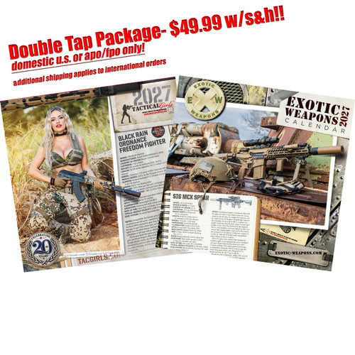 2027 Double Tap Package- TGC & EXW - $49.99 with U.S./APO/FPO S&H