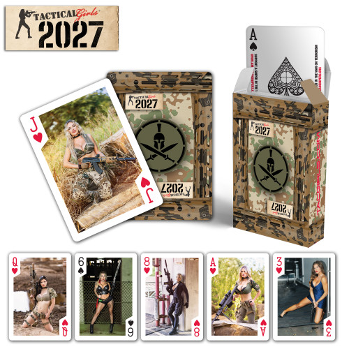 2027 Tactical Girls Playing Cards - Single Deck