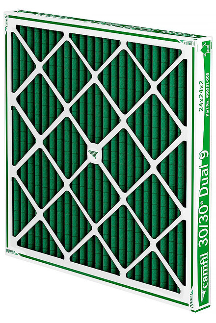Filtre Camfil Dual 9 MERV 9, boite de 12, format 16x20x1