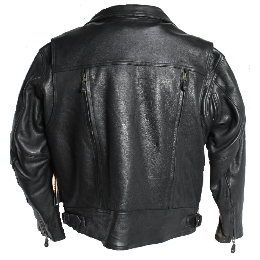 Updated Traditional Motorcyle Jacket - Papa's Motorcycle Apparel