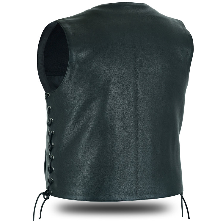 Traditional Motorcycle Vest Calf - Papa's Motorcycle Apparel