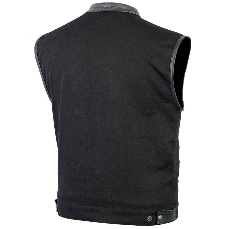 Denim Club Vest - Papa's Motorcycle Apparel