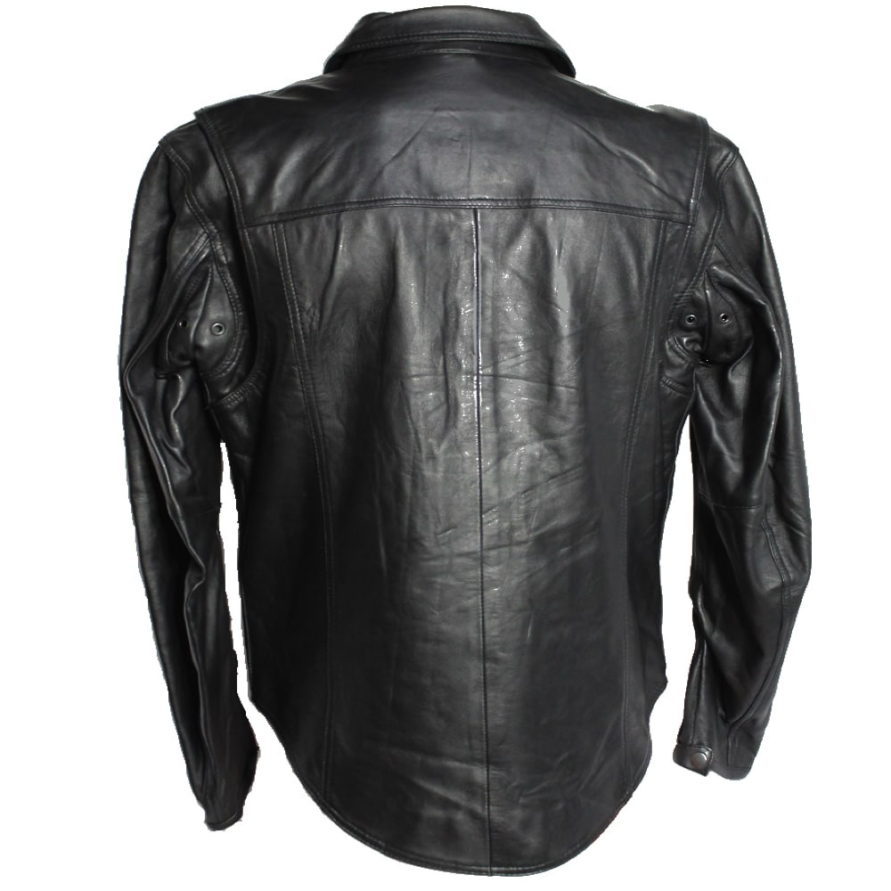 美品 ASKYY lamb skin leather jacket ZILLI Leather Jacket Lamb Skin Mink Fur Size 48 France | eBay