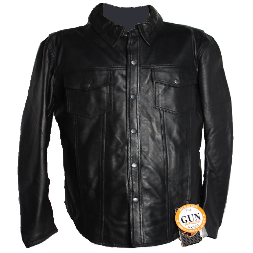 Light Weight Lamb Skin Jacket - Papa's Motorcycle Apparel