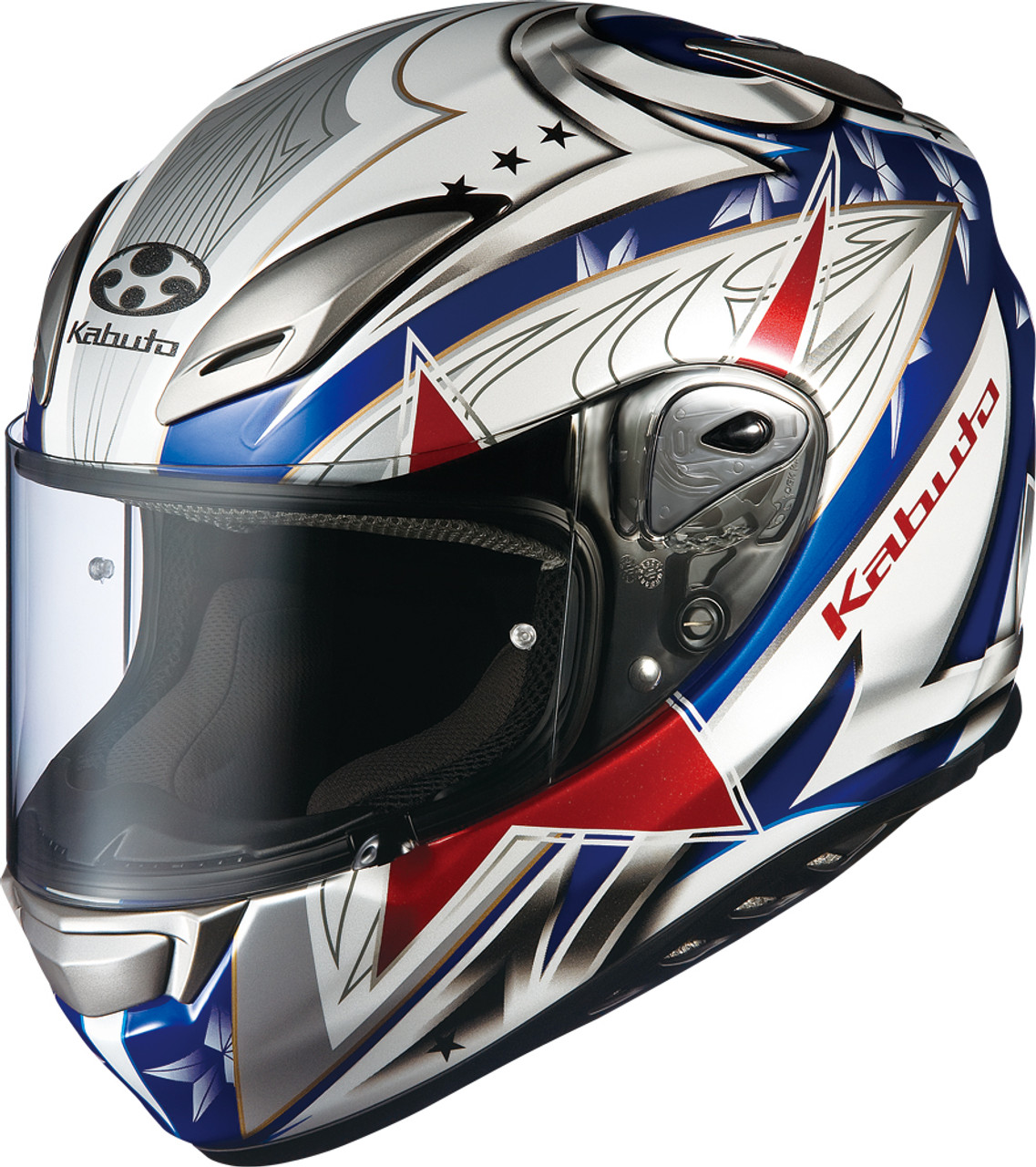 Kabuto AEROBLADE-III STELLATO L トリコロール Aeroblade Iii Tricolor Helmet Red/White/Blue Xs